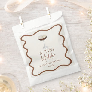 A Tini Bit Older Expresso Martini Birthday Party Favour Bags