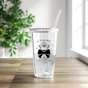 A tini Bit Older Martini Birthday Party Acrylic Tumbler