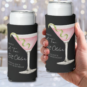 A Tini Bit Older Martini Birthday Seltzer Can Cooler