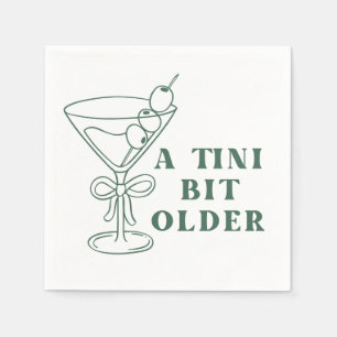 A tini bit older napkin