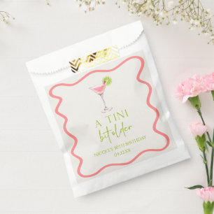 A Tini Bit Older Pink Cosmo Martini Birthday Party Favour Bags