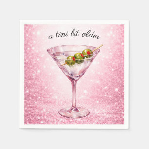 A Tini Bit Older Women’s Birthday Party Napkin