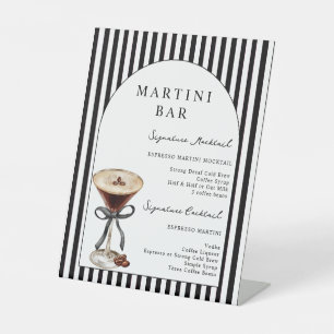 A Tini On is on the Way Baby Shower  Pedestal Sign