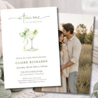 A Tini One Elegant Sage Neutral Baby Shower Photo