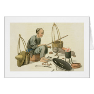 A Tinker, plate 37 from 'The Costume of China', en