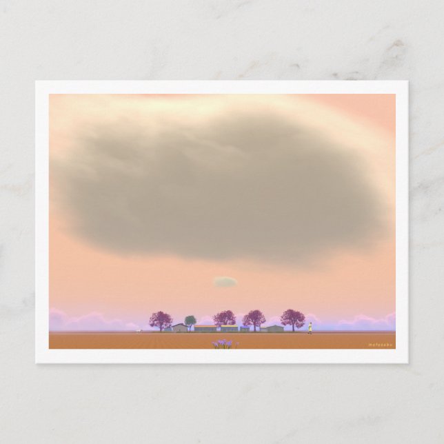 A Tiny Little Village postcard (Front)