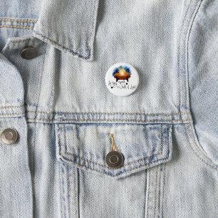 A tiny spark a world of Light manger christmas 3 Cm Round Badge