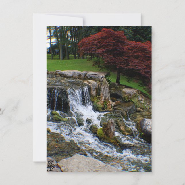 A Tiny Waterfall Card (Front)