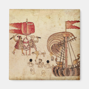 A Tlaxcalan warriorl Magnet