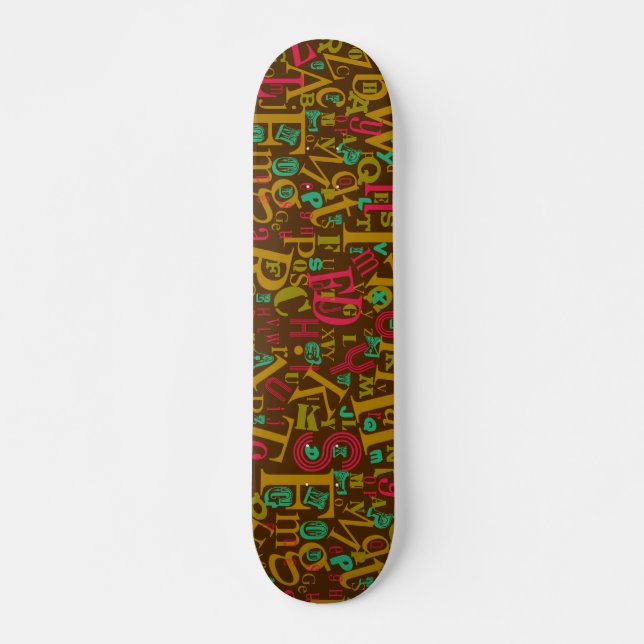 A to Z Skateboard (Front)