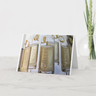 *A TOAST THIS HOLIDAY SEASON* CHEERS! CARD