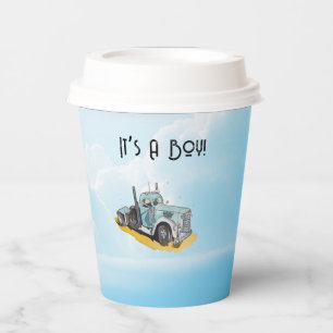 A Toast to Our Little Driver Paper Cups