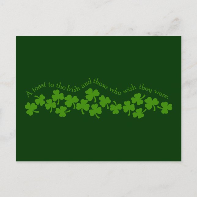 A Toast to the Irish Postcard (Front)