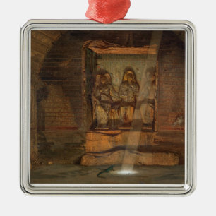 A Tomb at El-Kab, one of 24 illustrations produced Metal Tree Decoration