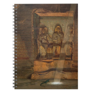 A Tomb at El-Kab, one of 24 illustrations produced Spiral Notebook