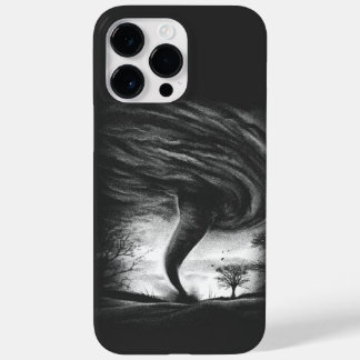 a tornado on a road in realistic style Case-Mate iPhone 14 pro max case