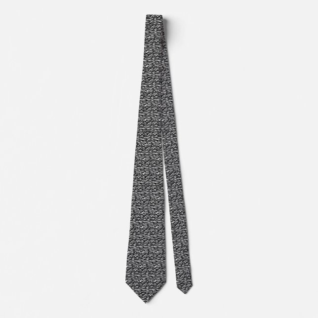 A Touch of Exotic: Leopard Print Tie (Front)