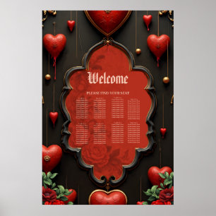 A touch of gothic, hearts and eternal connection.  poster