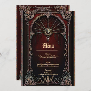 A touch of Gothic magic Menu