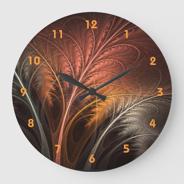 A Touch Of Hope Large Wall Clock (Front)