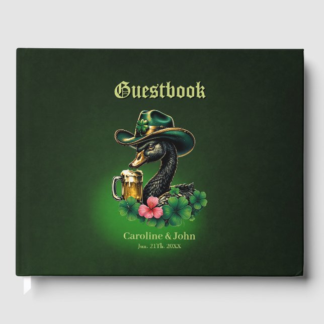 A touch of Ireland: Guest Book (Front)