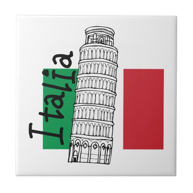 A Touch of Italy Tile (Front)