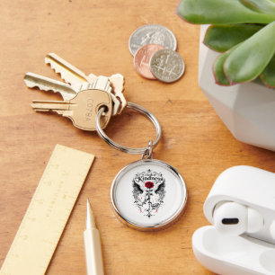 A Touch of Kindness, A Twist of Sin Key Ring