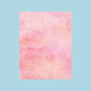 A Touch of Neon Pink Scrapbook Paper