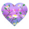 A Touch Of Spring,  Heart Happy Birthday Stickers.