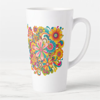 A Touch of Spring in Every Sip Latte Mug