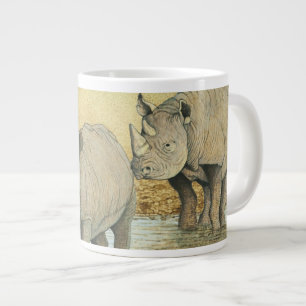 A tough life large coffee mug