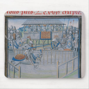 A Tournament in London: Jousting Mouse Pad