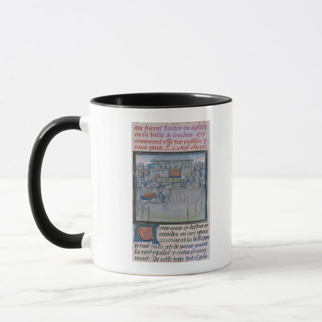 A Tournament in London: Jousting Mug (Left)
