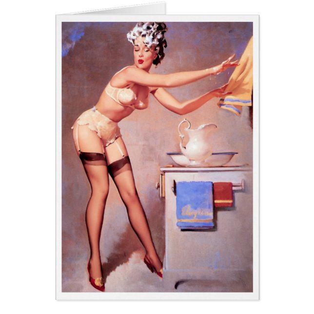 A Towel Please Pin Up (Front)