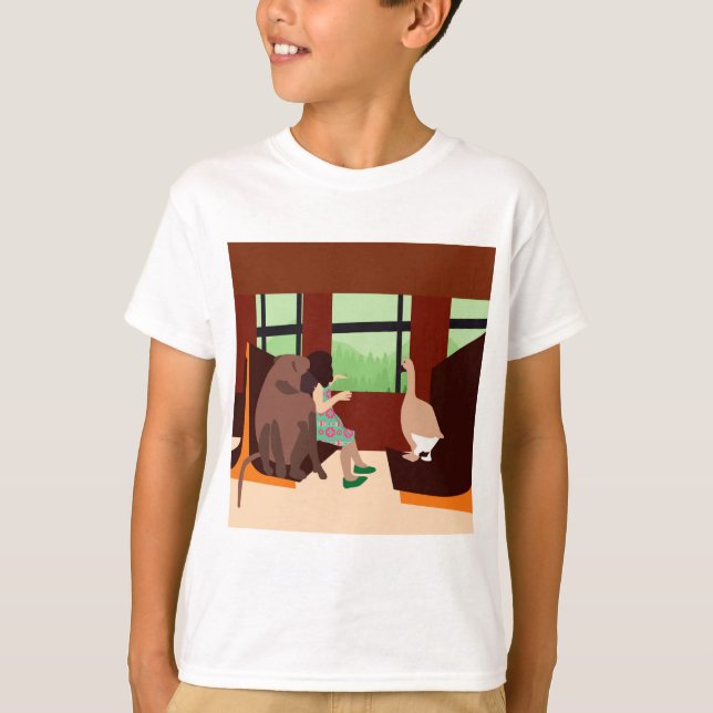A train ride with friends T-Shirt (Front)