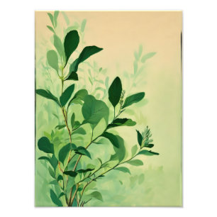 A Tranquil Watercolor Print