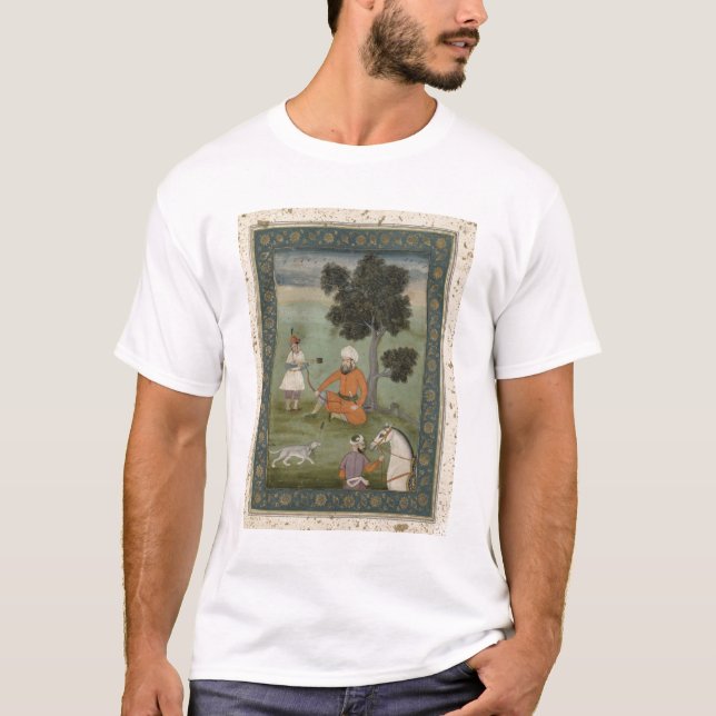 A Trans-Oxonian nobleman seated beneath a tree, fr T-Shirt (Front)