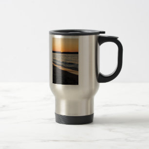 A Traverse Sunset Travel Mug