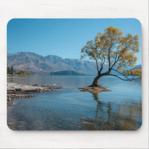 A Tree in a Lake Mouse Pad