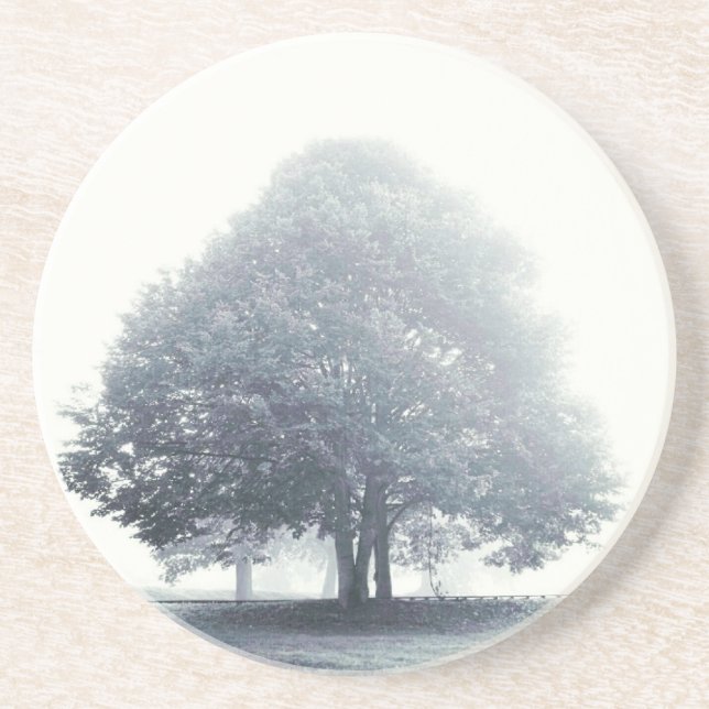 A Tree in Fog Coaster (Front)