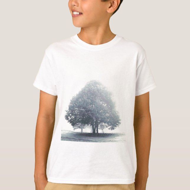 A Tree in Fog T-Shirt (Front)