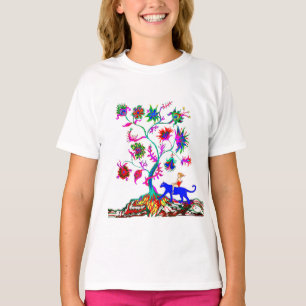A tree of life and a girl T-Shirt