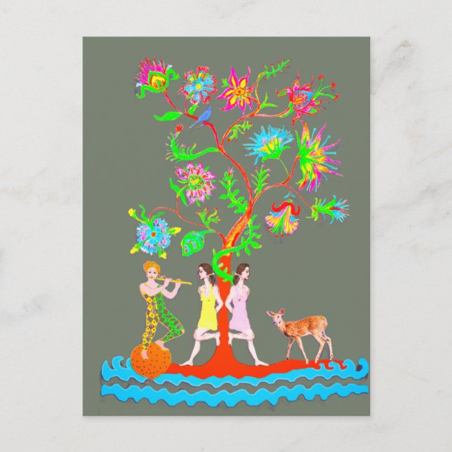 A tree of life postcard (Front)