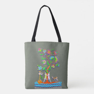 A tree of life tote bag