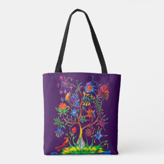 A tree of life tote bag