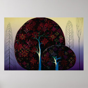 A Tree Poem - 1991; United States  Eyvind Earle Poster