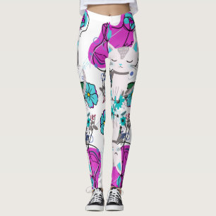 A Trendy Colourful Design Leggings