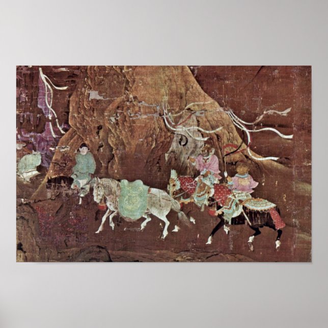 A Tributary Horse For Xuanzong Emperor Of Tang By Poster (Front)