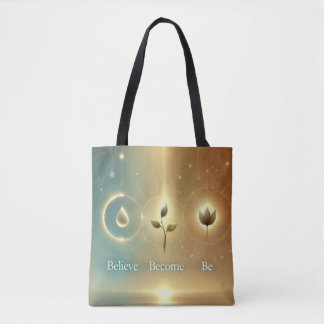 A Trinity of Transformation Tote Bag