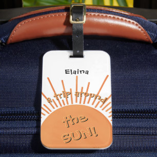 A Trip Around The Sun Luggage Tag
